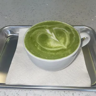 Hot Matcha Latte