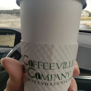 Large coffee ( flavor Tuxedo)