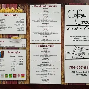 Menu 2 of 2
