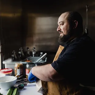 Our very own Chef Jonathon.