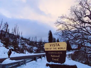 Stanislaus National Forest Vista: Rim of the World