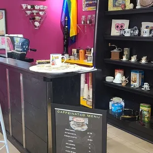 Coffee menu