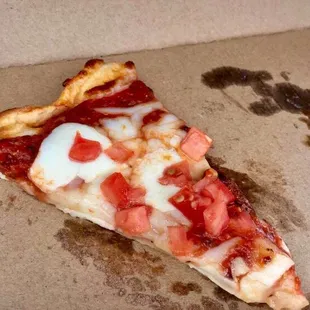 Margherita pizza sans all important basil