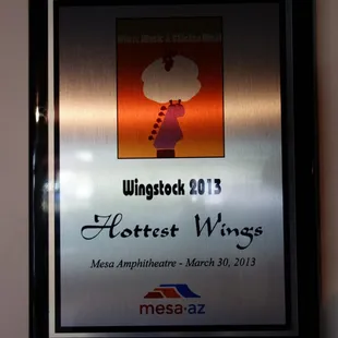 2013 Wingstock Hottest Wings!