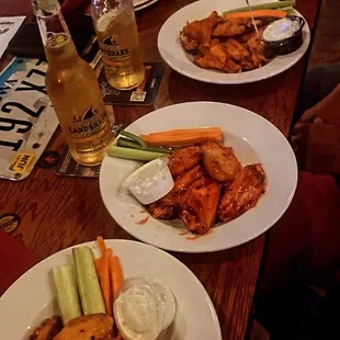 From left to right: Hot Garlic, Electric Strawberry, Competitive Heat, Hot Ranch.