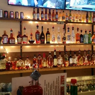 Full bar.