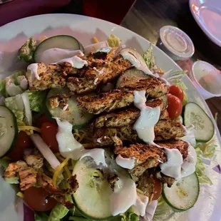 Cajun chicken salad