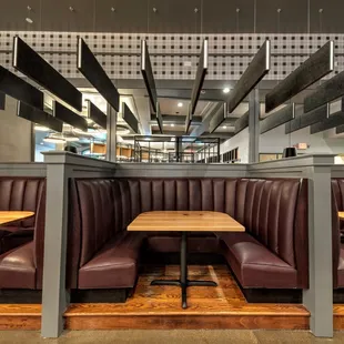 the interior of the restaurant