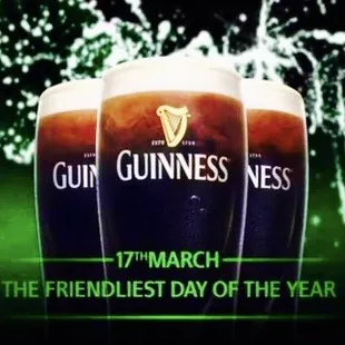 two glasses of guinness