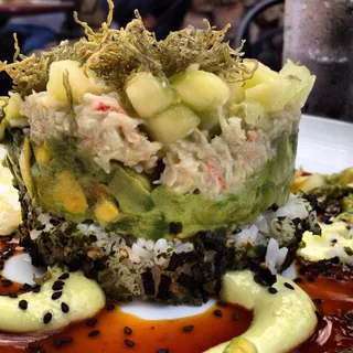 Dungeness Crab & Wasabi-Avocado Tower