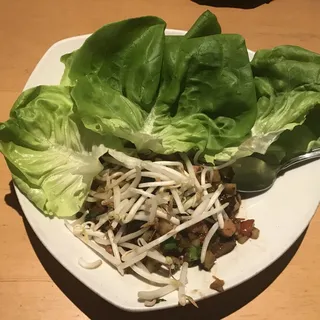 Ginger Chicken Lettuce Wraps