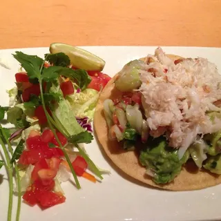 Ceviche Tostada Salad