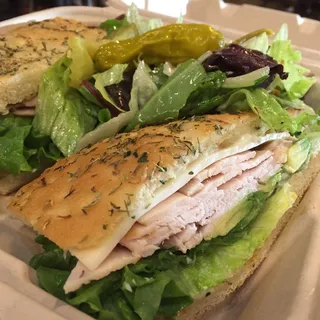 Italiano Turkey Sandwich