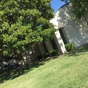 The front entrance ...tranquil location.