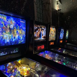 Pinball machines