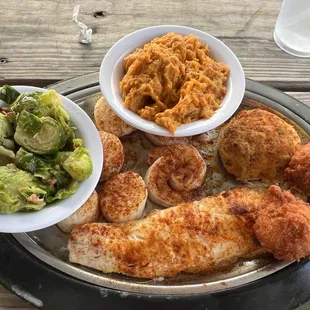 Broiled seafood platter!