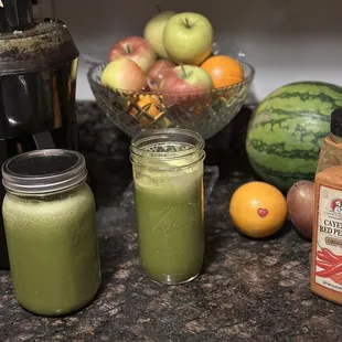 the ingredients of a smoothie