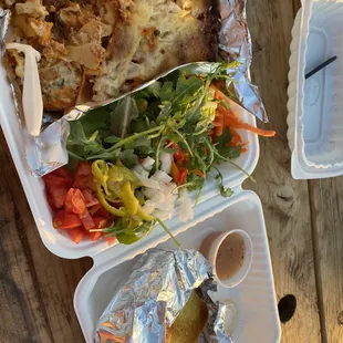 Vegetarian lasagna. Delicious and huge portion! Vegetarian Lasagna