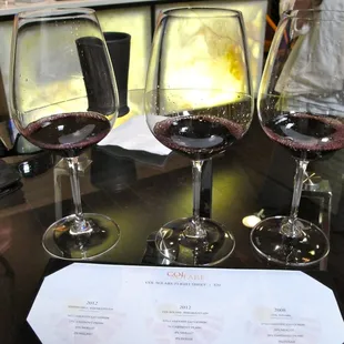 The amazing wine "flight"
