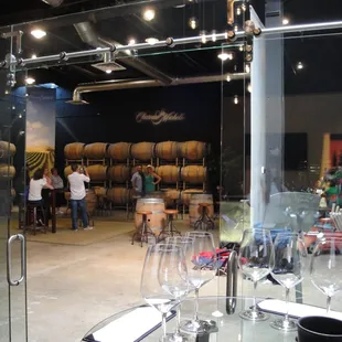 Inside the Col Solare Bottega