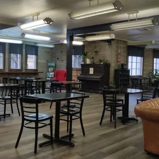 Seating area and games