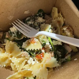 Tuna Aglio Pasta