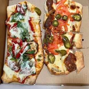 Veggie and Pizzas