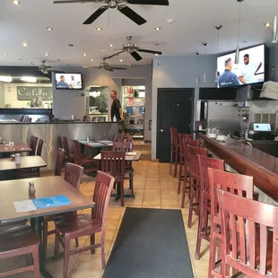 sushi and sashimi, interior