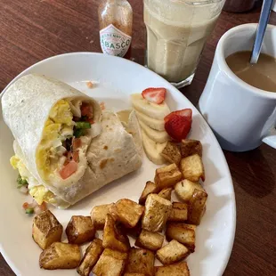 Breakfast burrito