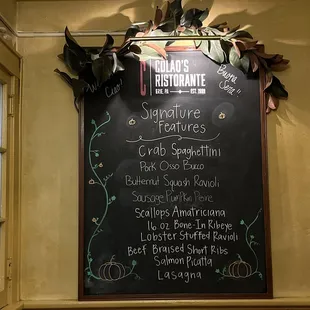 Signature features