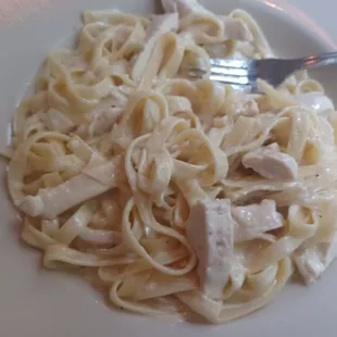 Chicken fettuccine alfredo