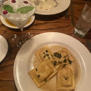 Mushroom Ravioli