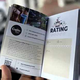 As seen in the Virginia Café Passport