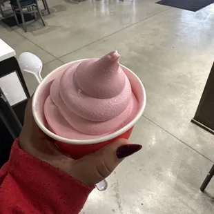 Strawberry dole whip