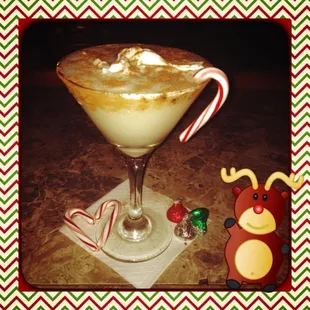 a candy cane and candy cane