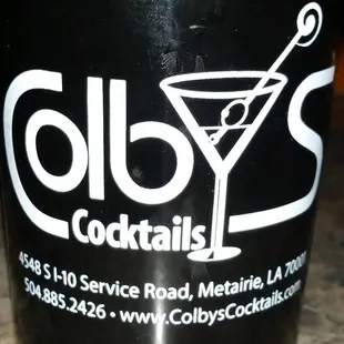 a close up of a drink