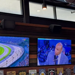 Plenty of sports TVs to enjoy the games