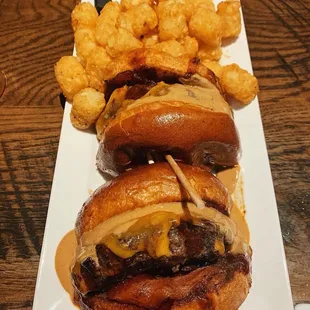 Peanut butter burger