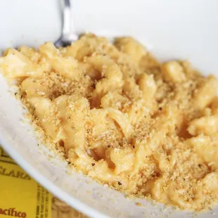  bowl of macaroni and cheese