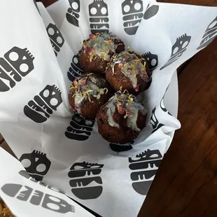 Arancini with fennel