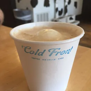 Chai Affogato (with Old Fashioned Vanilla Ice Cream)