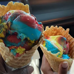 Superman Double Scoop Waffle-cone