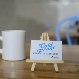 Cold Front Coffee Club. Stop by and join today!