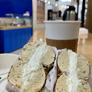 bagels, food, bagel