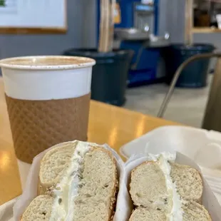 food, bagels, bagel
