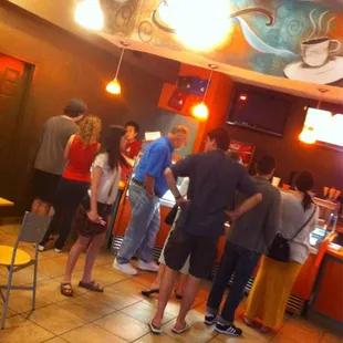 Busy on first day of May 2013.