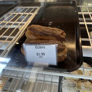 a display of pastries