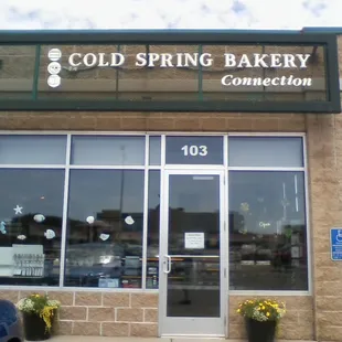 The exterior of Cold Spring Bakery Connection.
