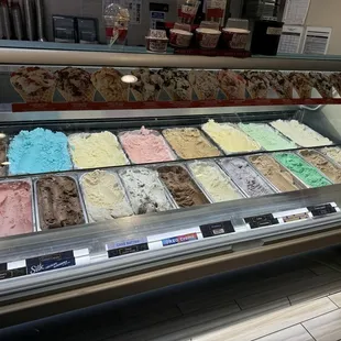 Ice cream options