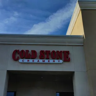 the front of the store